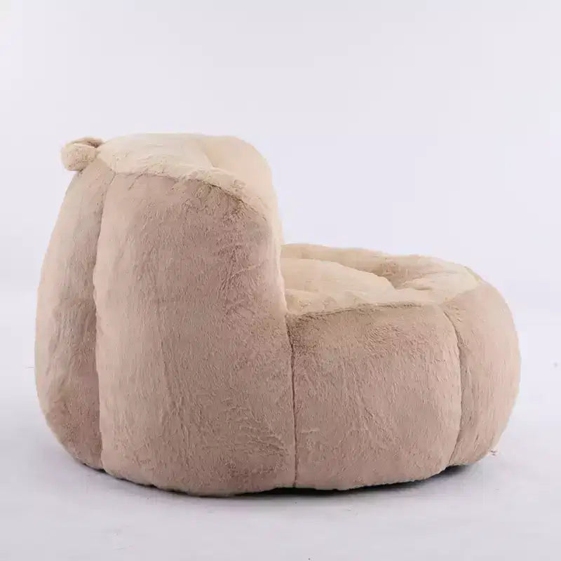 Pouf Géant Canapé, Pouf avec Éponge Déchiquetée, Chaises de Sol pour Adultes, Chaise Longue pour Salon