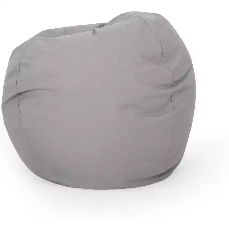 Pouf rond pour adultes, chaise de sol en mousse haute densité pour un soutien ferme, canapé paresseux moderne pour salon
