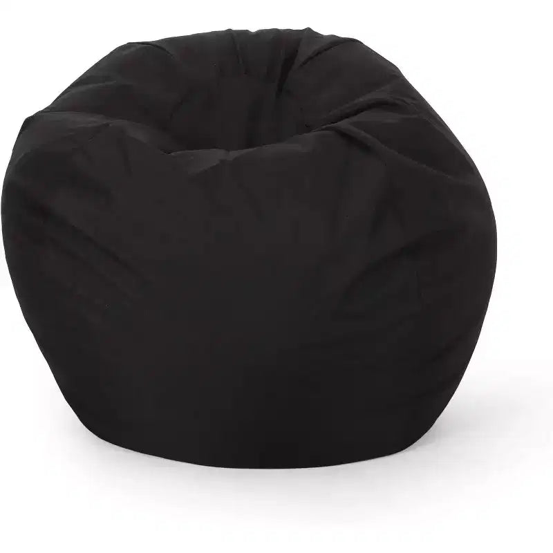 Pouf rond pour adultes, chaise de sol en mousse haute densité pour un soutien ferme, canapé paresseux moderne pour salon