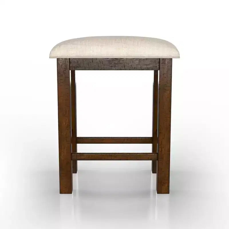 Tabourets de bar hauteur comptoir rustiques Chêne rustique Intérieur + Extérieur