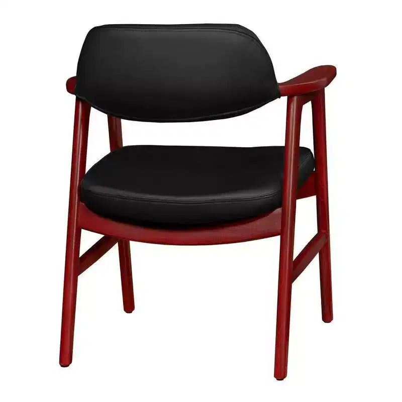 Fauteuil d'appoint rembourré pour réception/visiteur