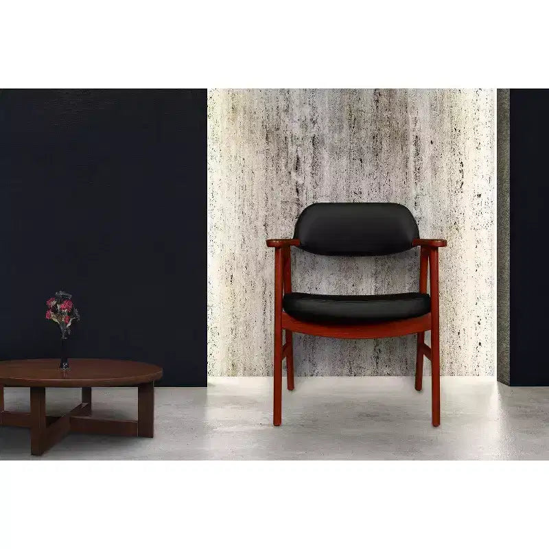Fauteuil d'appoint rembourré pour réception/visiteur