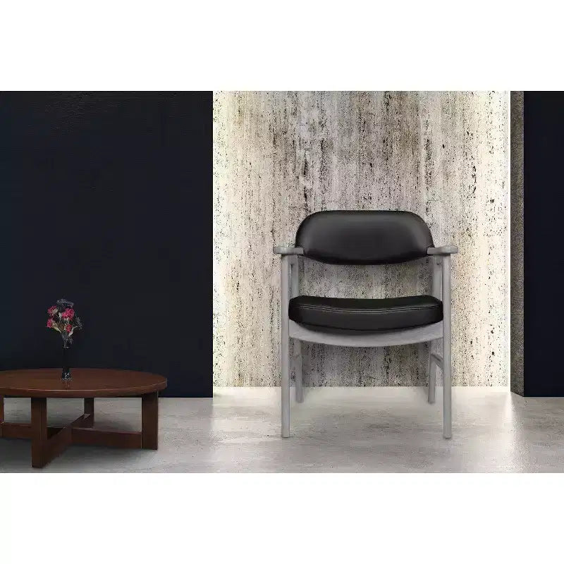 Fauteuil d'appoint rembourré pour réception/visiteur