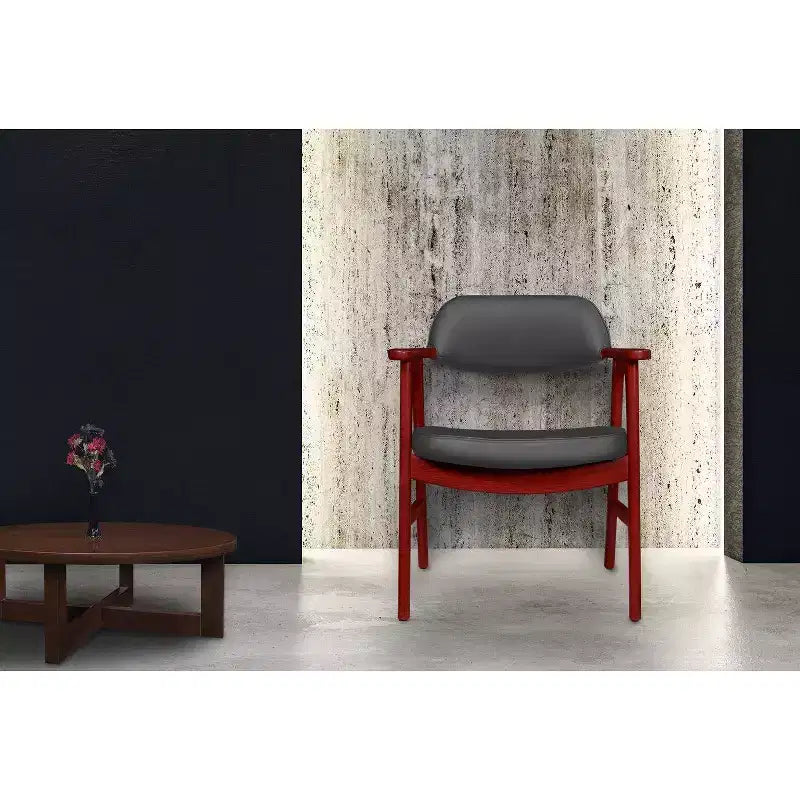 Fauteuil d'appoint rembourré pour réception/visiteur